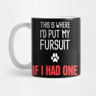 Funny Anthro Furry Fandom Fursuit Con Gift Mug